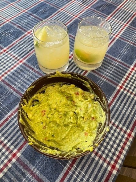 4-25-2021 Authentic Mexican- Margarita and Guacamole